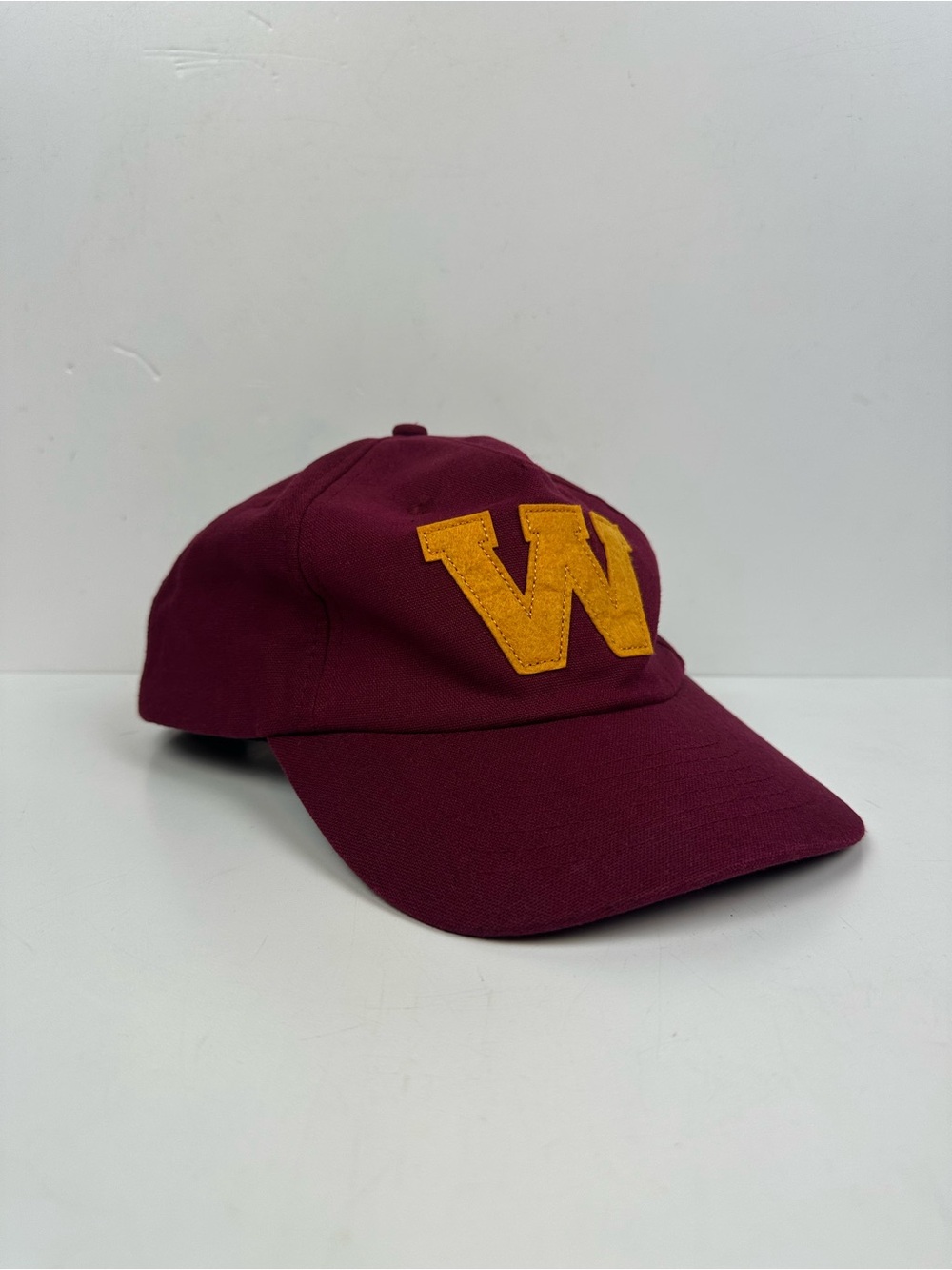 Seager Men’s Maroon Baseball Cap with Gold 'W' Patch